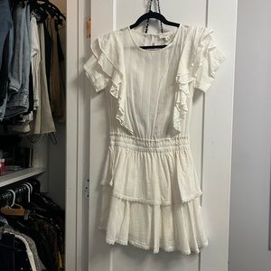 Shabby Chic white dress